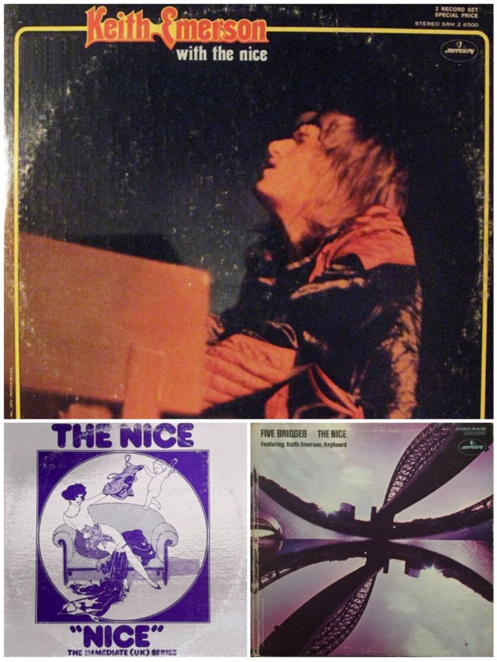 Lot Of 3 NICE Vinyl Records